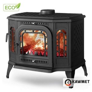 KAWMET Litinová krbová kamna P7 LB - 10,5 kW ECO