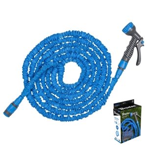 BRADAS Komplet flexibilní zahradní hadice TRICK HOSE 5-15m - modrá