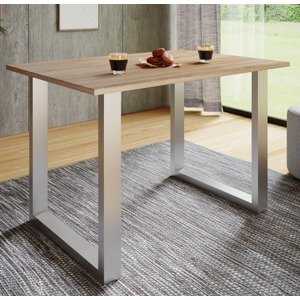Jídelní stůl Xona 110x80 U-nohy, dub sonoma