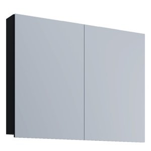 VCM Zrcadlová skříňka 80 cm VCB 1, černá