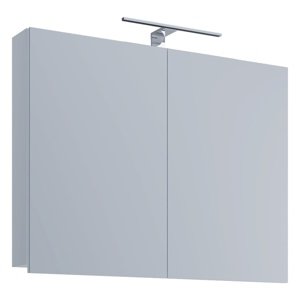 VCM LED zrcadlová skříňka 80 cm VCB 1, bílá