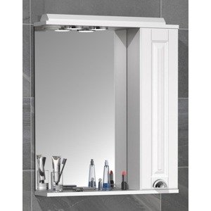 Zrcadlová skříňka Casalo L 60 cm, bílá
