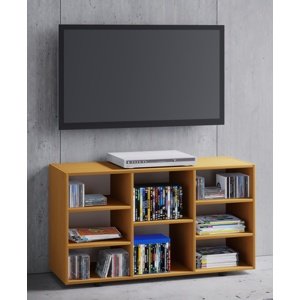 VCM TV nábytek "Folas XL s kolečky" Bílá
