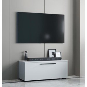 TV stolek Arila S, bílý