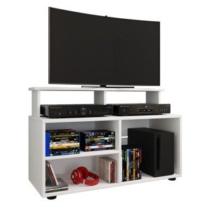 TV stolek Balanisa, bílá