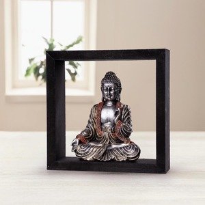 Dekorace Buddha v rámečku