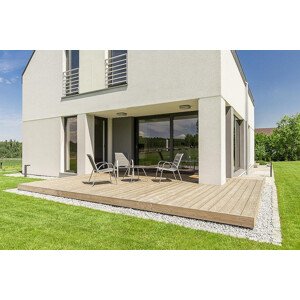 Terasová prkna SEVERSKÁ BOROVICE 26 × 146 × 4000 mm | hladká | FSC Mix