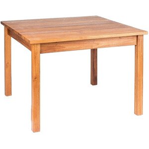 DEOKORK Dětský teakový jídelní stůl GIOVANNI MINI 100 × 80 × 55 cm