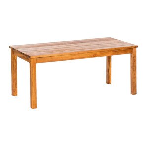 DEOKORK Teakový stůl GIOVANNI 150 / 210 × 100 × 78 cm | rozkládací