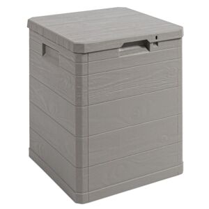 WOODYS zahradní plastový úložný box 90 L, světle šedá