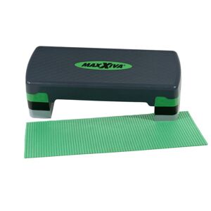 MAXXIVA fitness stepper, výškově nastavitelný, zelená
