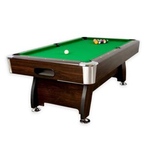 GamesPlanet® 1314  pool billiard kulečník s vybavením, 7 ft