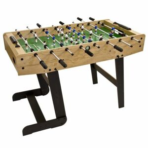 GamesPlanet® Stolní rozkládací fotbal Belfast, světlé dřevo M02634