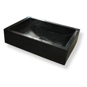 Indera Ornatus Black 308 Umyvadlo z přírodního kamene 55384