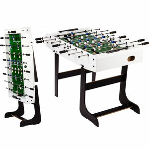 55474 GamesPlanet® Stolní fotbal Belfast rozkládací bílý