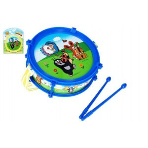 Krtek/Krtečkův bubínek plast 20cm + 2 paličky
