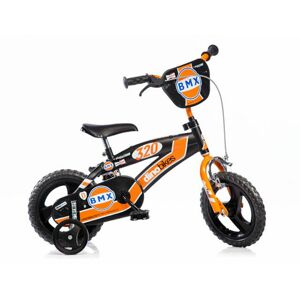 Dino Bikes Dětské kolo BMX černá 12