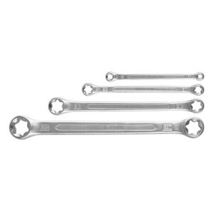YATO Sada klíčů očkových 4ks TORX E6xE24, YT-0530