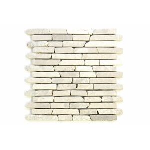 Divero Garth 797 Mramorová mozaika - krémová 1 m2 - 30x30 cm