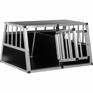 MOVIT 85224 Hliníková přepravní klec pro psy 89 × 69 × 50 cm, 12 kg