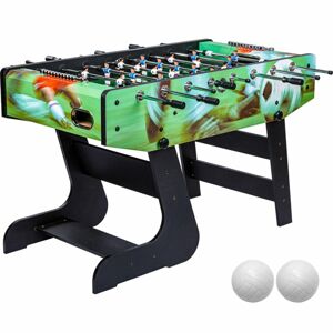TUNIRO Stolní fotbal Liverpool 141 x 125 x 89 cm, zelený potisk M87065