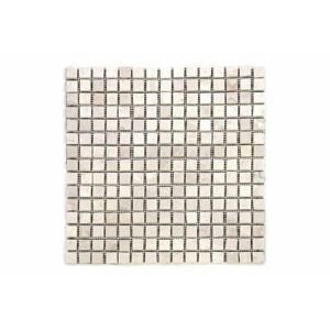 Divero Garth 91 Mramorová mozaika krémová 30 x 30 cm 1 m²
