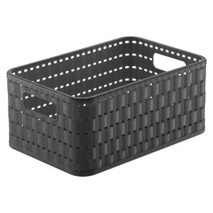 Rotho 92297 ROTHO Úložný box COUNTRY 4 l, antracit