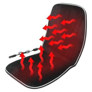 Compass 93183 Potah sedadla vyhřívaný s termostatem 12V BLACK MAGIC