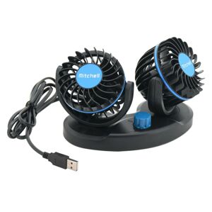 Compass 93203 Ventilátor MITCHELL DUO 2x85mm USB 5V na palubní desku