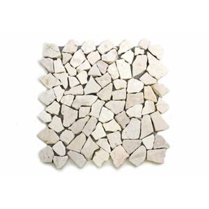 Divero Garth 9523 Mramorová mozaika krémová 32 x 32 cm