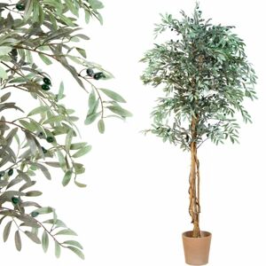 PLANTASIA 1369 Umělý strom - olivovník - 180 cm