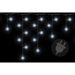 Nexos 212 Vánoční světelný déšť 72 LED studená bílá - 2,7 m