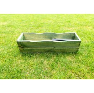 Rojaplast 2688 Zahradní květináč truhlík 64 cm zelený