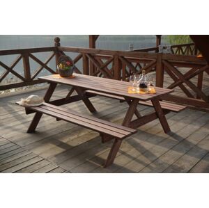 Tradgard 35268 Dřevěný PIKNIK set - 180CM