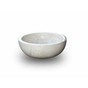 Indera Gemma 501 Ø40 cm Cream Kamenné umyvadlo leštěný mramor 55395