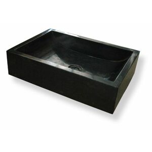 Indera Vester Black 57052 Umyvadlo z přírodního kamene