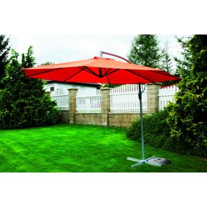 Rojaplast Slunečník EXCLUSIVE NEPROMOKAVÝ boční - terracota