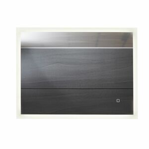 Aquamarin Koupelnové zrcadlo s LED osvětlením, 100 x 60 cm 80786